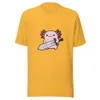 Warrior Axolotl Tee, front view