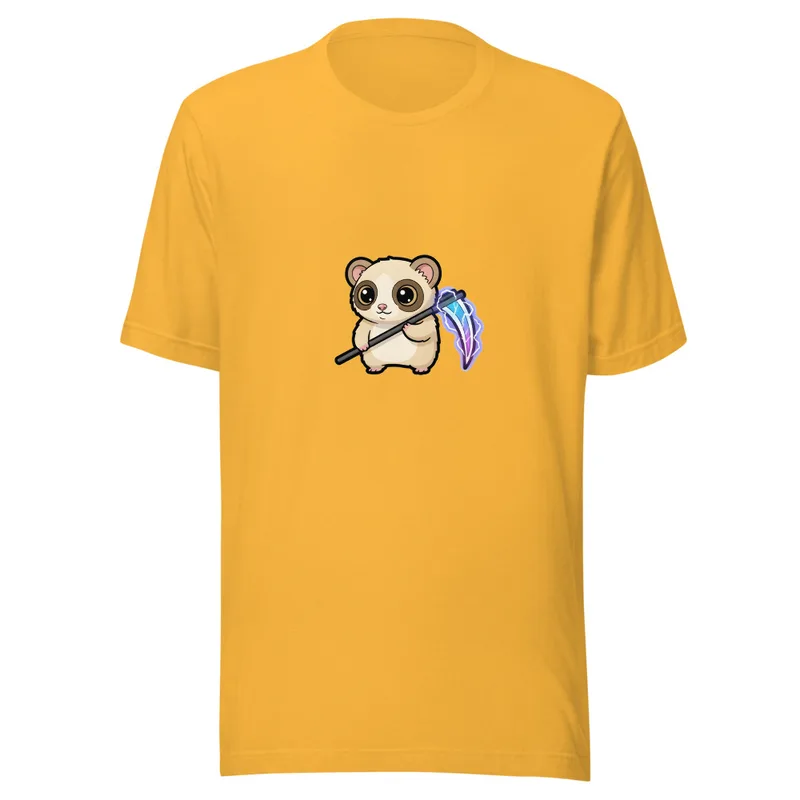 Charming Bear with Crystal Scythe Tee - front - mockup