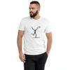Whimsical Gentleman Splash Tee, front view