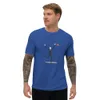 Whimsical Gentleman Splash Tee, front view