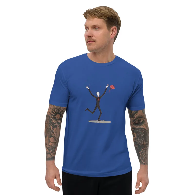 Whimsical Gentleman Splash Tee, front view