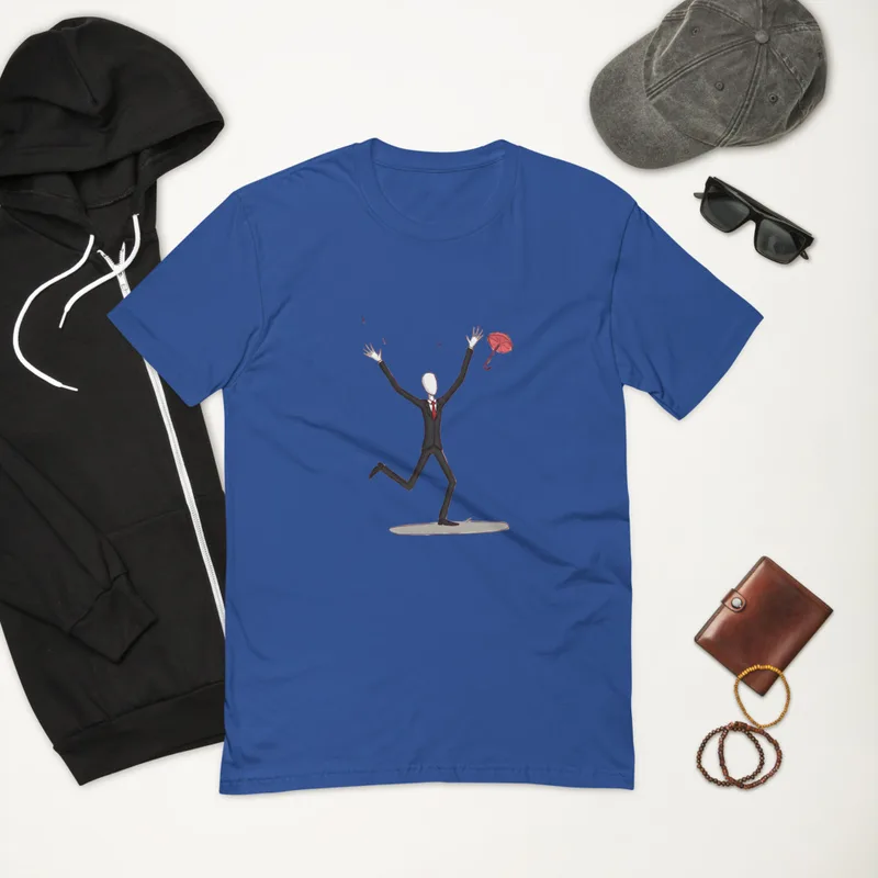 Whimsical Gentleman Splash Tee, front view
