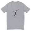 Whimsical Gentleman Splash Tee, front view