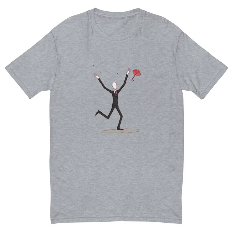 Whimsical Gentleman Splash Tee, front view