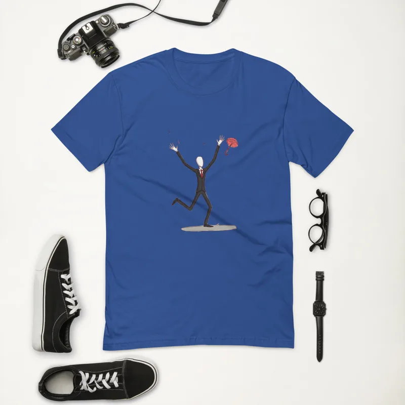 Whimsical Gentleman Splash Tee, front view