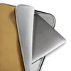 Desert Gold Worn Finish Laptop Sleeve — warm golden-ochre surface with subtle brushstroke texture and scattered worn patches