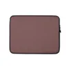 Vintage Mauve Canvas Laptop Sleeve — uniform deep mauve canvas texture with subtle woven dot pattern in a warm burgundy-rose