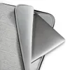 Stone Washed Minimal Laptop Sleeve — stone-washed concrete texture with soft vertical ribbing and organic cloud-like