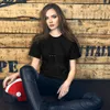 Black Go rm -rf Yourself Tee — bold black text reading Go rm -rf Yourself with a terminal command block in green monospace
