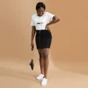 White Go rm -rf Yourself Tee — bold black text reading Go rm -rf Yourself with a terminal command block in green monospace
