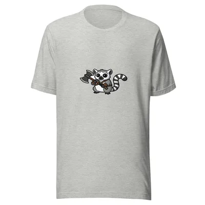 Warrior Lemur Tee mockup 1