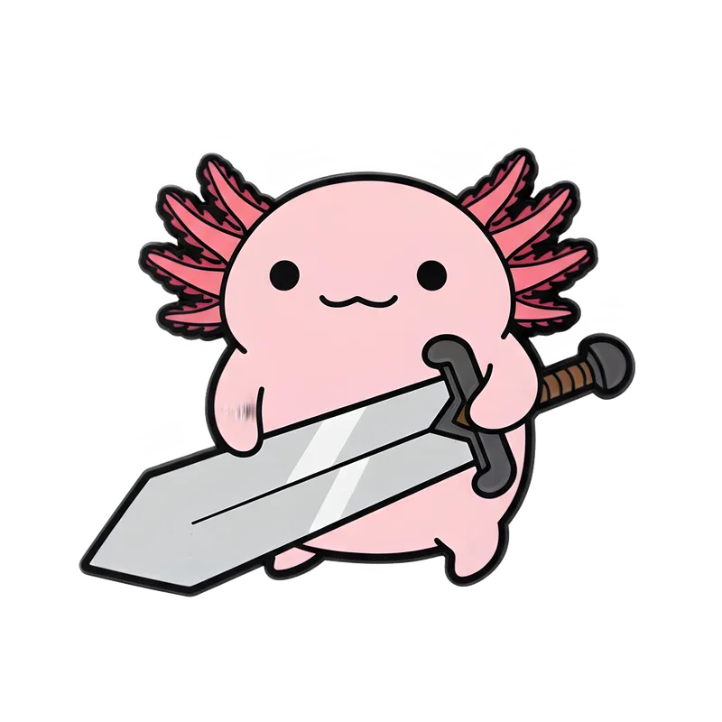 Warrior Axolotl Tee