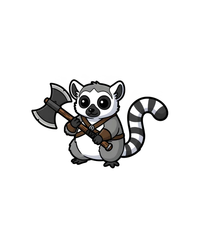 Warrior Lemur Tee