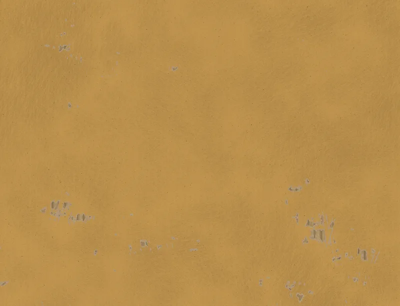 Desert Gold Worn Finish Laptop Sleeve design — warm golden-ochre surface with subtle brushstroke texture and scattered worn