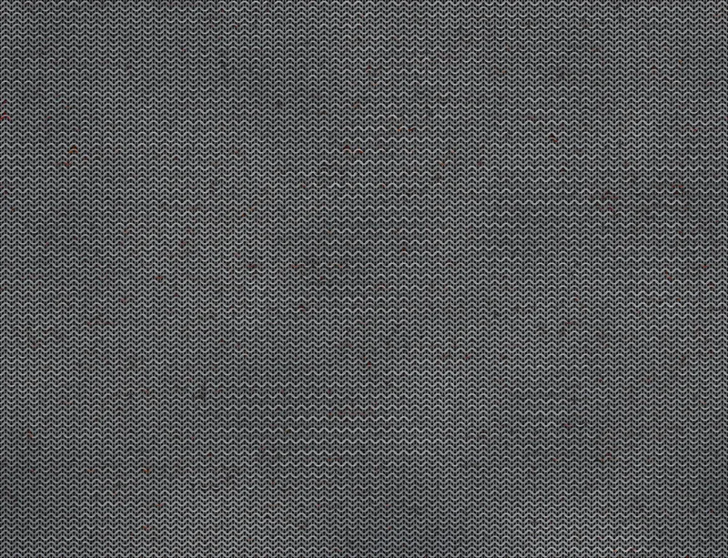 Charcoal Knit Texture Laptop Sleeve design — close-up of a dark charcoal knit fabric pattern with interlocking stitches