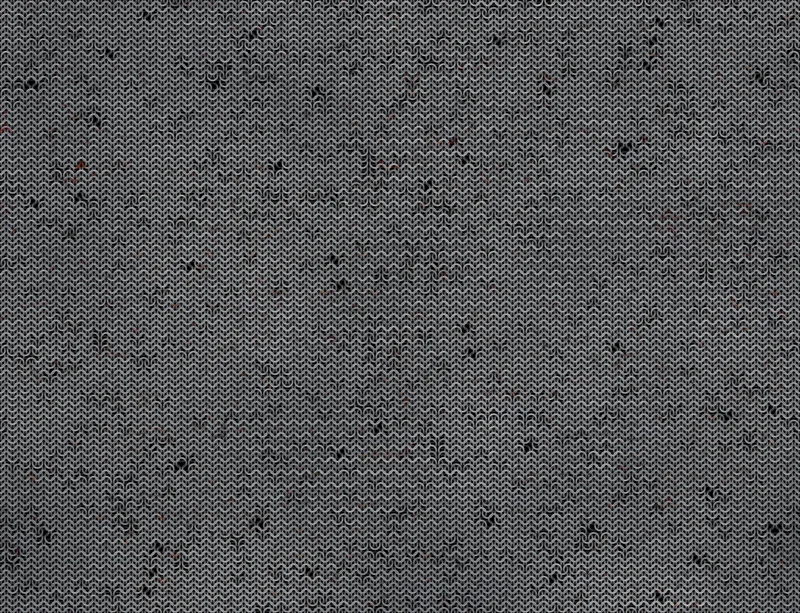 Charcoal Fleck Knit Texture Laptop Sleeve design — close-up charcoal grey knit fabric texture with heathered stitching