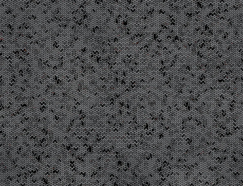 Dark Chain Mail Armor Laptop Sleeve design — close-up seamless chain mail pattern in charcoal and dark gray