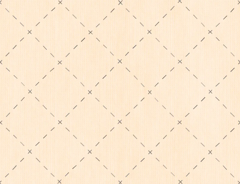 Stitched Diamond Trellis Laptop Sleeve design — repeating diamond trellis of grey dashed lines and small cross-stitch marks