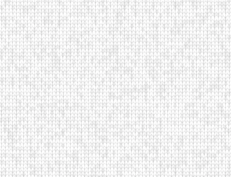 Classic White Knit Laptop Sleeve design — seamless tone-on-tone white knit fabric texture with subtle interlocking stitch