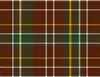 Tartan Highland Plaid Laptop Sleeve design — classic tartan plaid with deep crimson red background, forest green blocks
