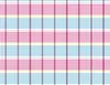 Pastel Plaid Laptop Sleeve design — pastel tartan plaid pattern with sky blue, blush pink, pale yellow, and bold magenta