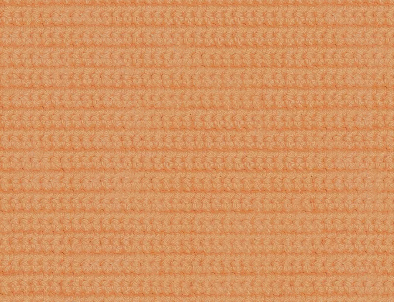 Warm Peach Woven Texture Laptop Sleeve design — close-up woven crochet texture in warm peach and soft apricot tones