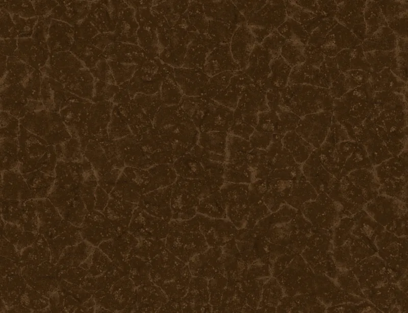 Cracked Earth Brown Terrain Laptop Sleeve design — dark brown cracked earth surface with fine lighter brown fissure lines