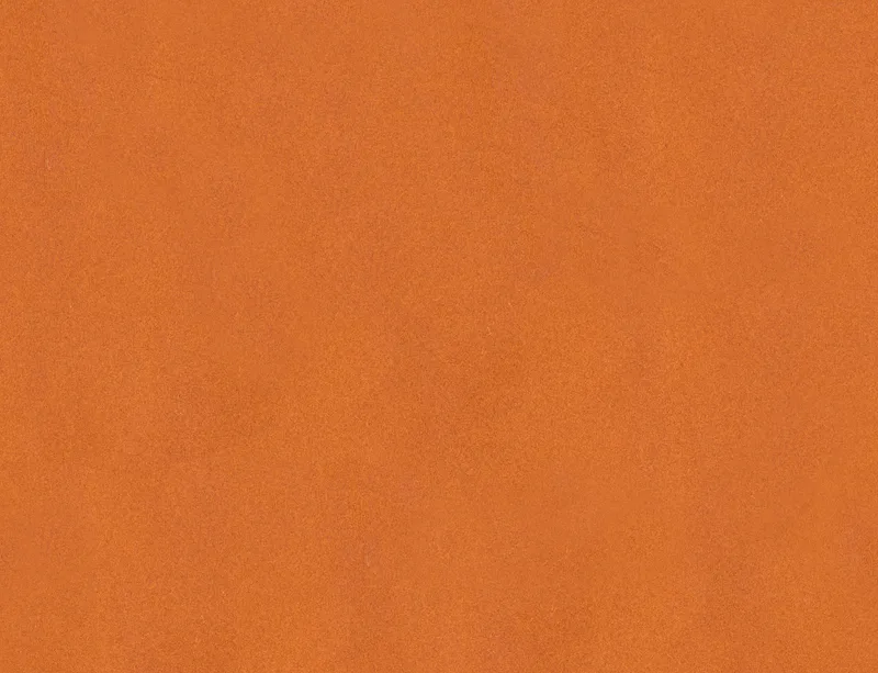 Burnt Orange Suede Laptop Sleeve design — solid flat burnt orange surface with subtle suede-like texture and warm earthy